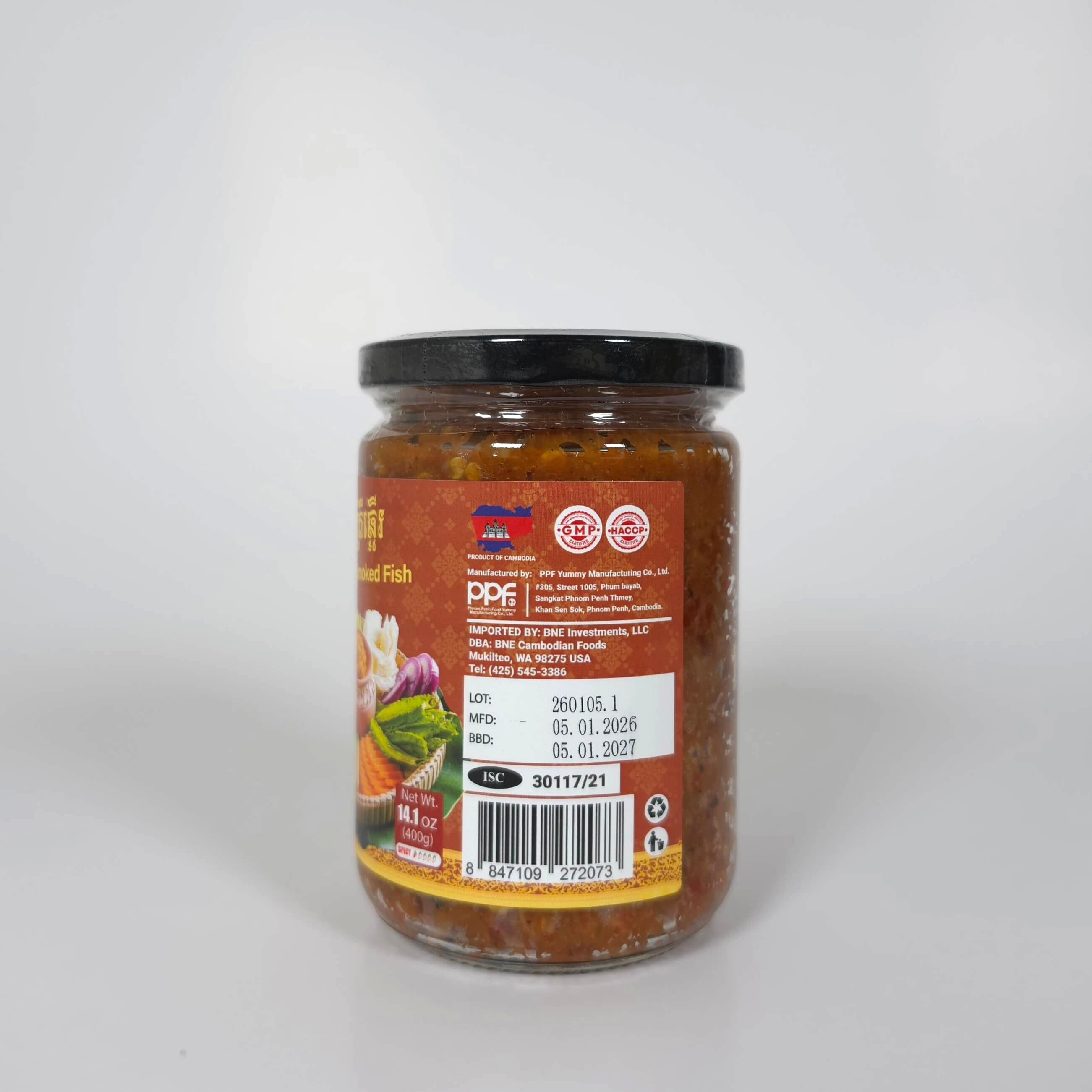 Crushed Smoked Fish – 400g (14.1oz)