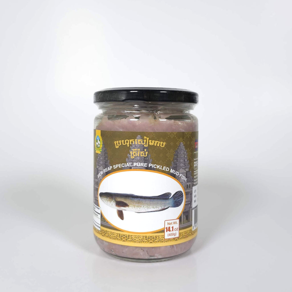 Siem Reap Special Pure Pickled Mud Fish – 400g (14.1oz)