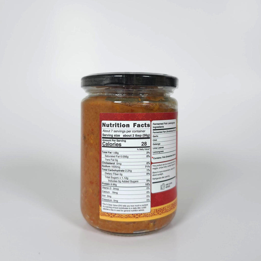 Fermented Fish Lemongrass - 400g (14.1oz)