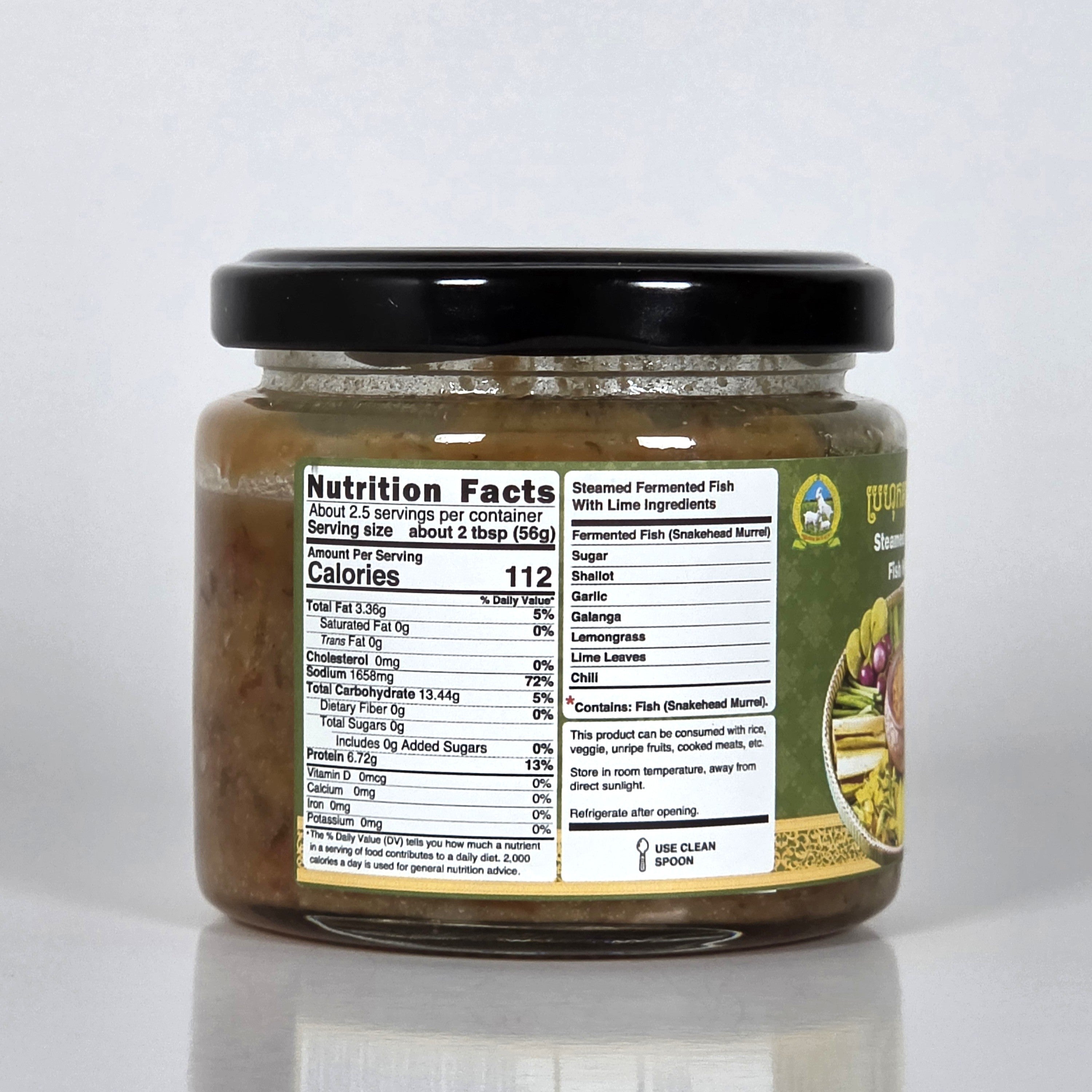 Steam Fermented Fish with Lime - 150g(5.3oz)