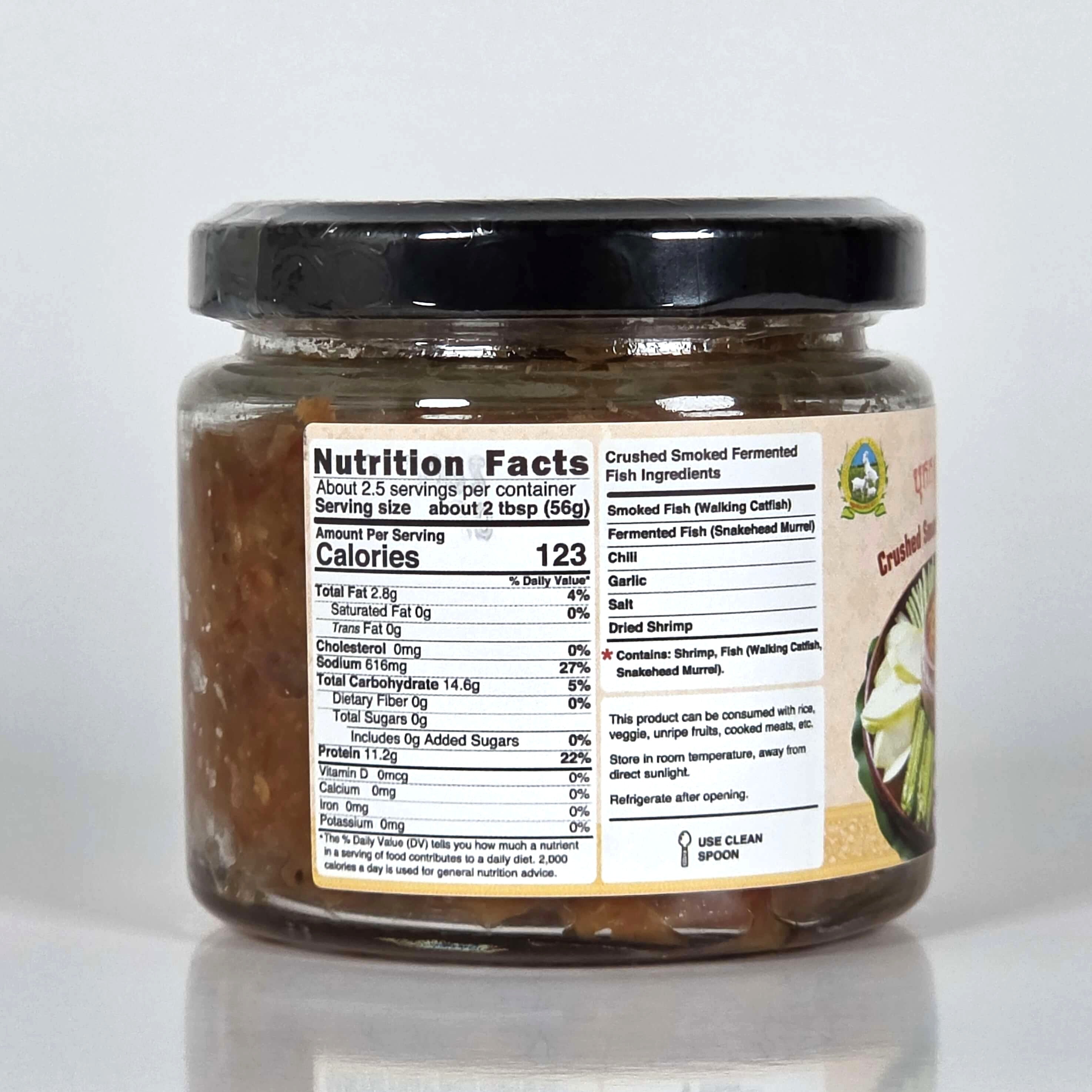 Crushed Smoked Fermented Fish - 150g(5.3oz)