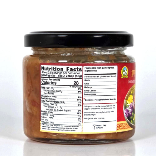 Fermented Fish Lemongrass - 150g(5.3oz)