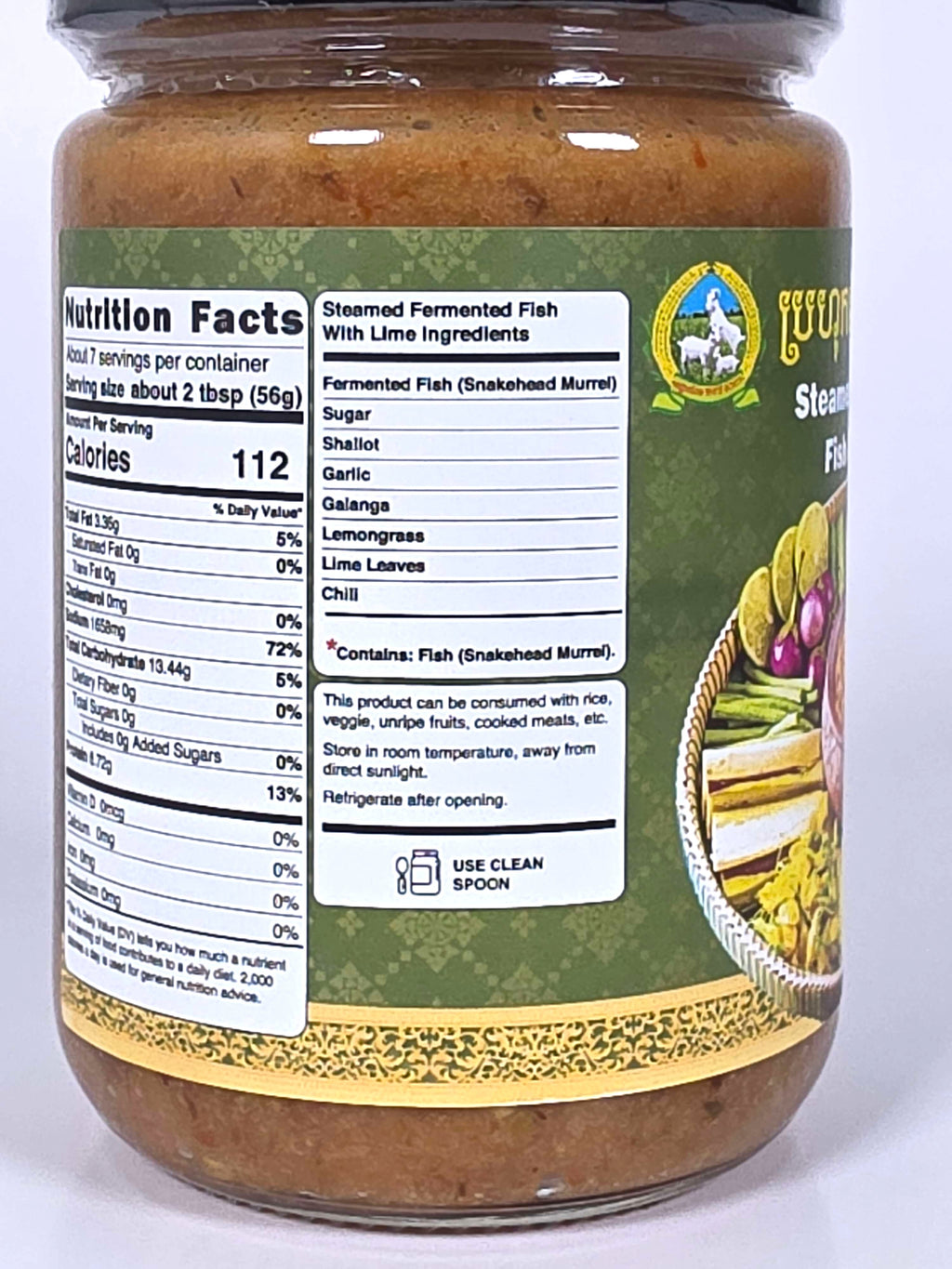 Steam Fermented Fish with Lime - 400g (14.1oz)