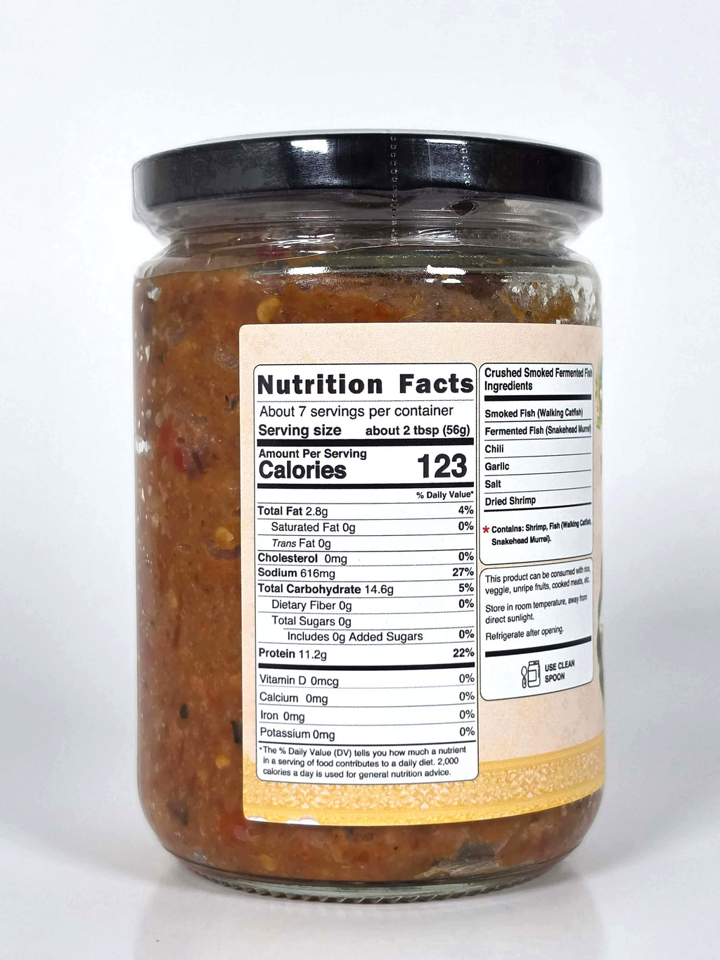 Crushed Smoked Fermented Fish - 400g(14.1oz)