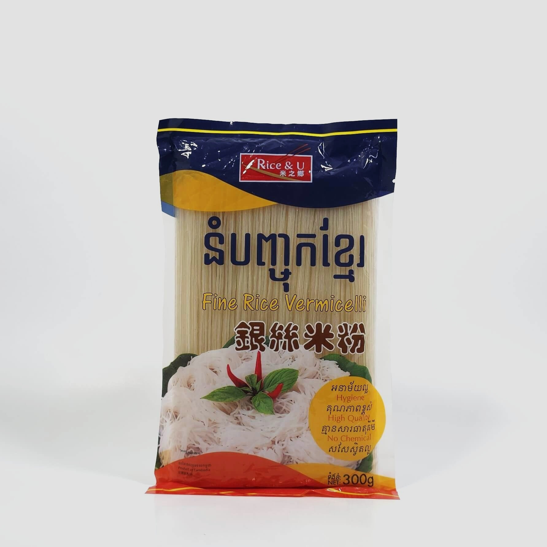 Rice & U Fine Rice Vermicelli - 300g (10.5oz)