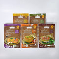 Kreung Hloung Sabara Combo of Five - Honey BBQ Sauce - Amok Paste - Fried Rice Sauce - Sour Soup Paste - Beef Stew Paste