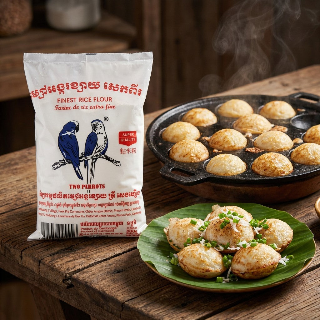 Two Parrots Finest Rice Flour – 500g (17.63oz)