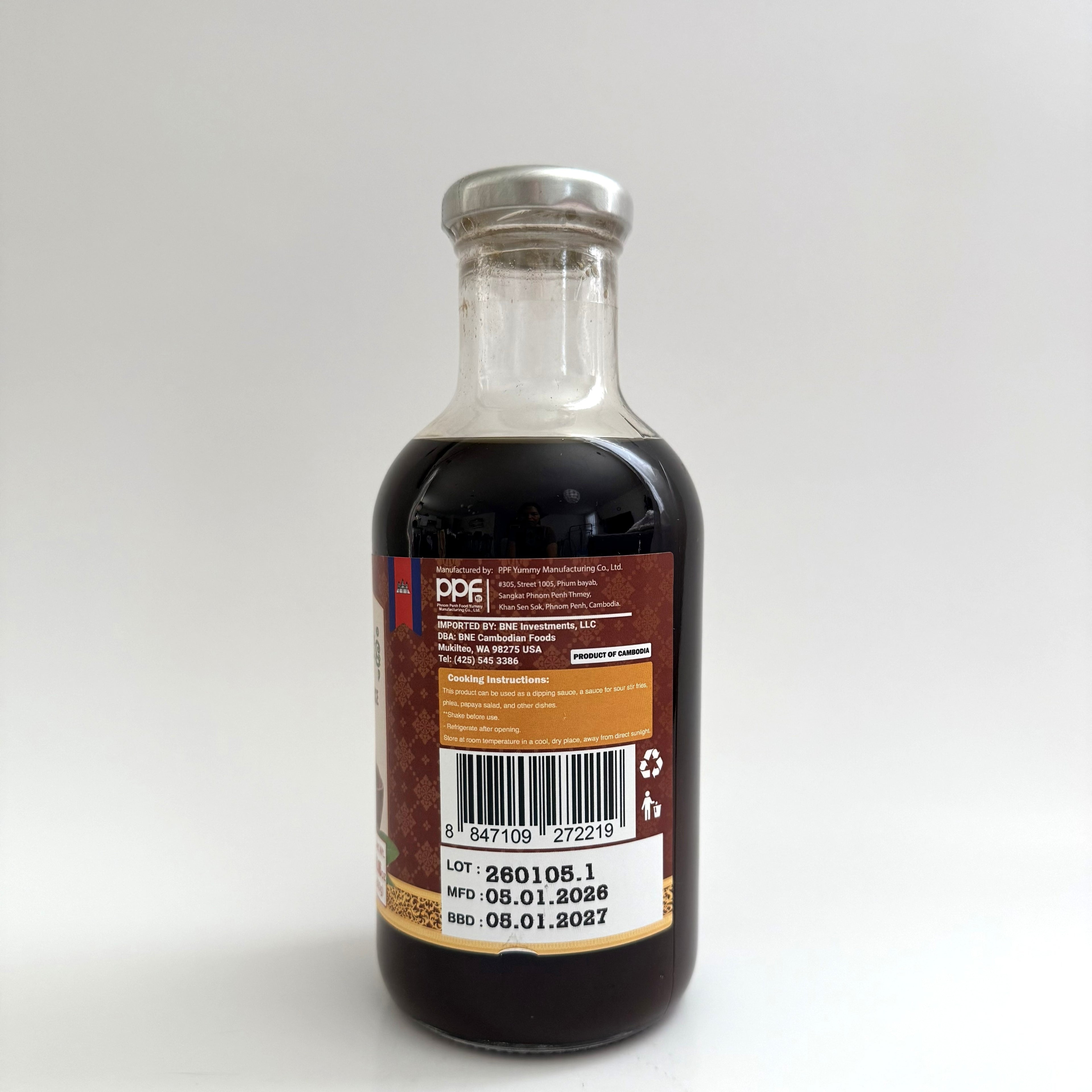Tamarind Sauce – 600ml (21.16oz)