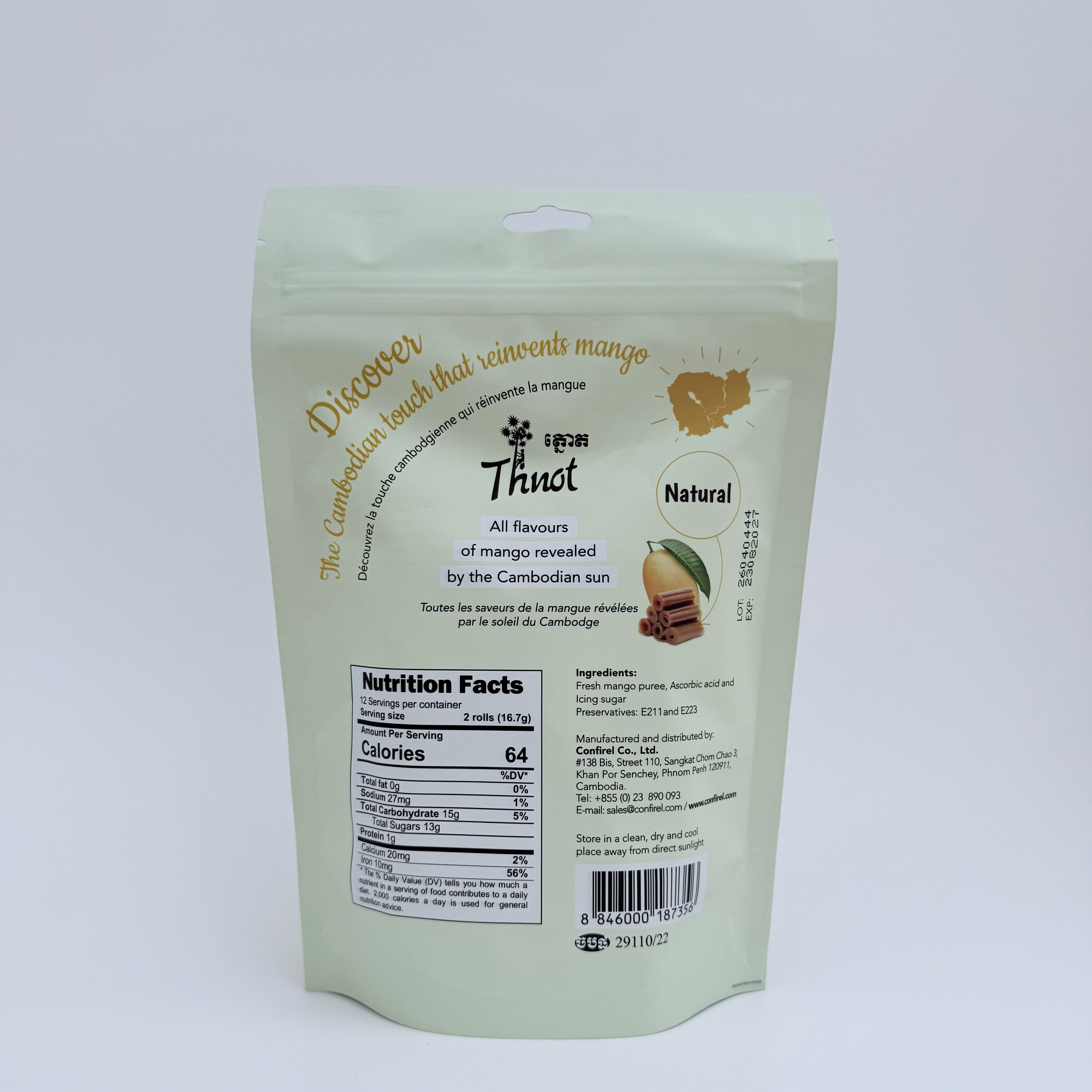 Thnot Mango Roll – Original_200g (7.05oz)