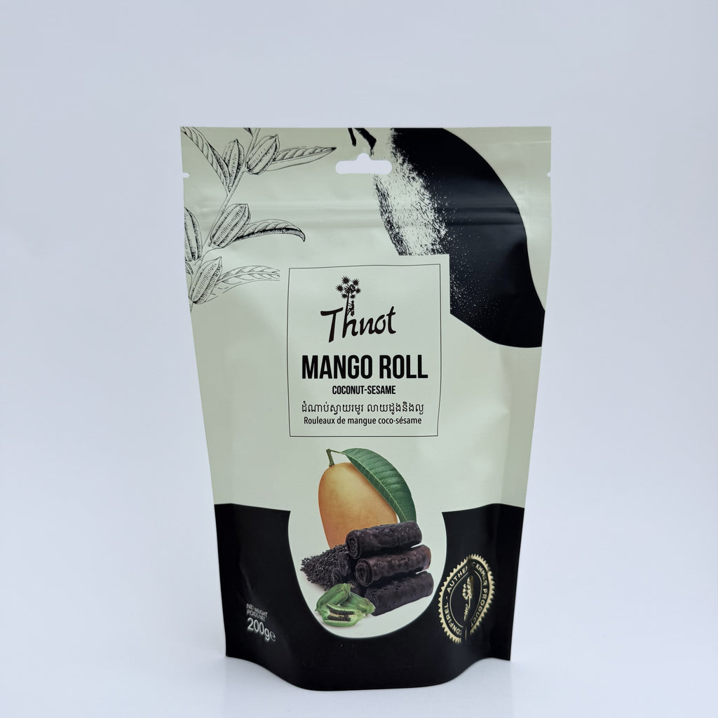 Thnot Mango Roll – Coconut &amp; Sesame- 200g (7.05oz)
