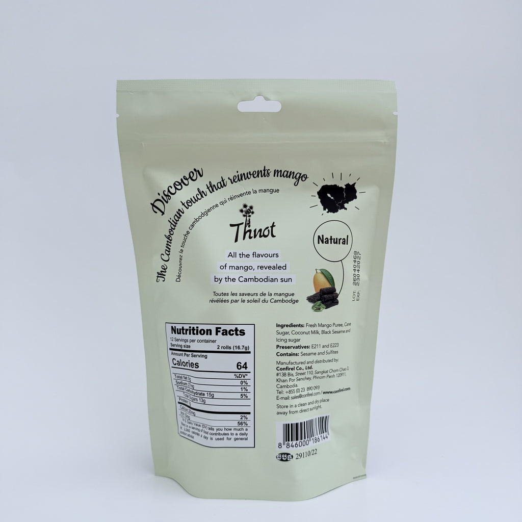Thnot Mango Roll – Coconut &amp; Sesame- 200g (7.05oz)