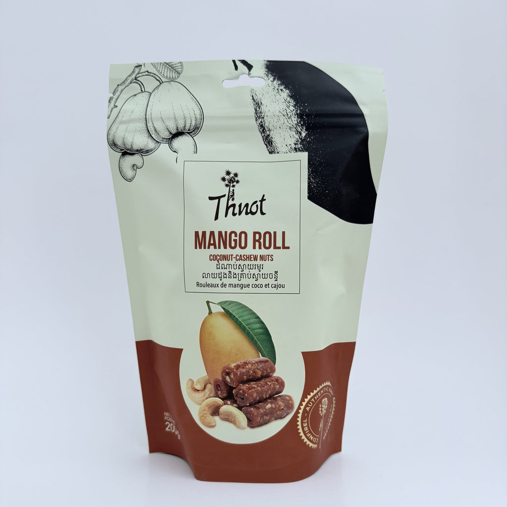 Thnot Mango Roll – Coconut & Cashew 200g (7.05oz)