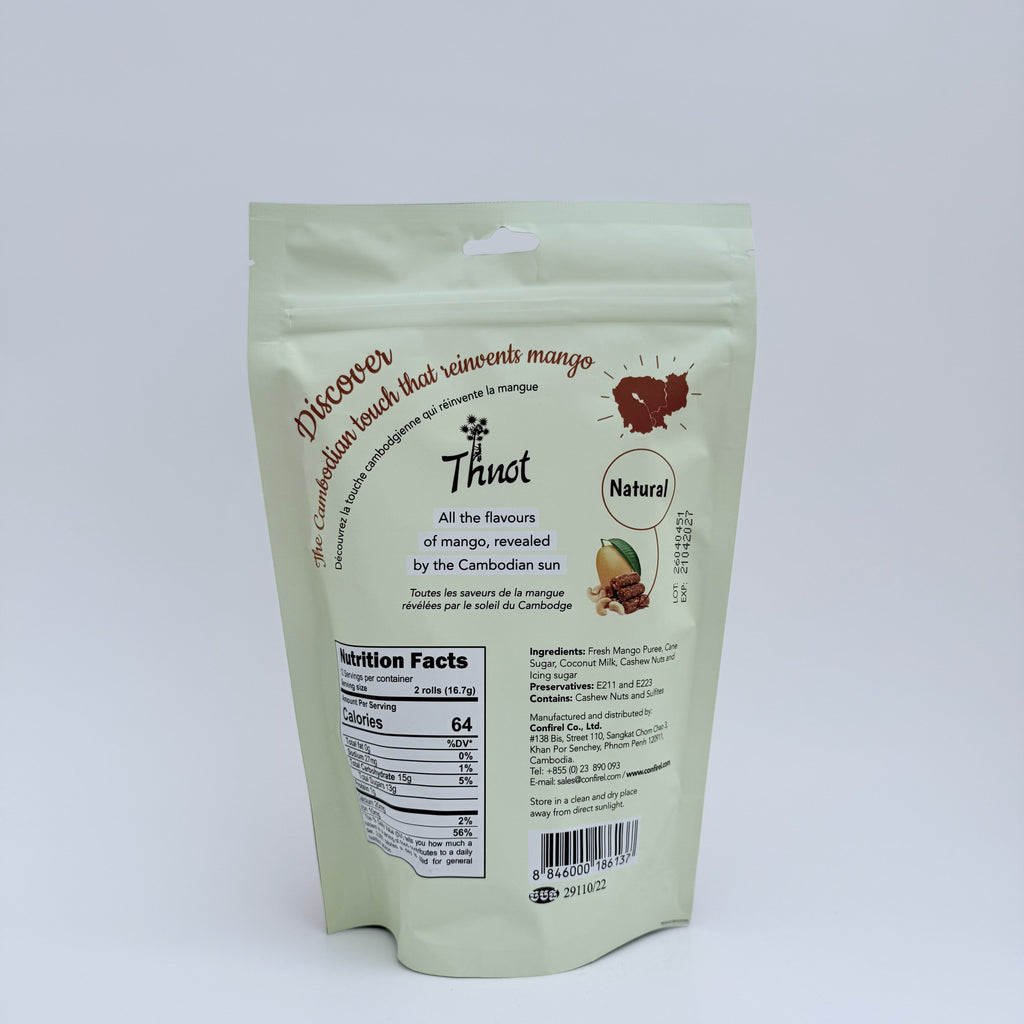 Thnot Mango Roll – Coconut & Cashew 200g (7.05oz)